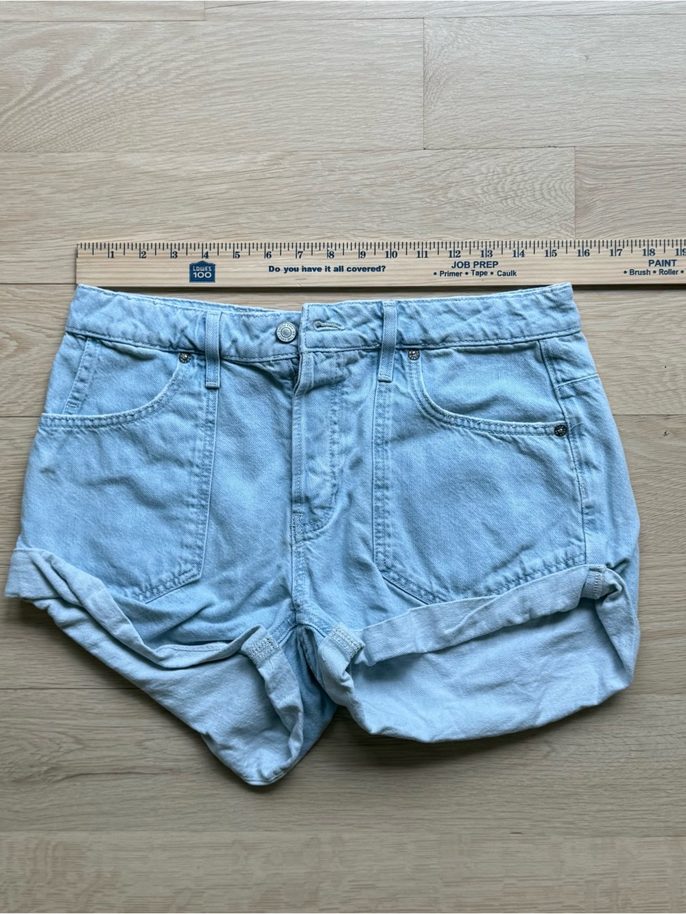 Free People denim shorts Size 27